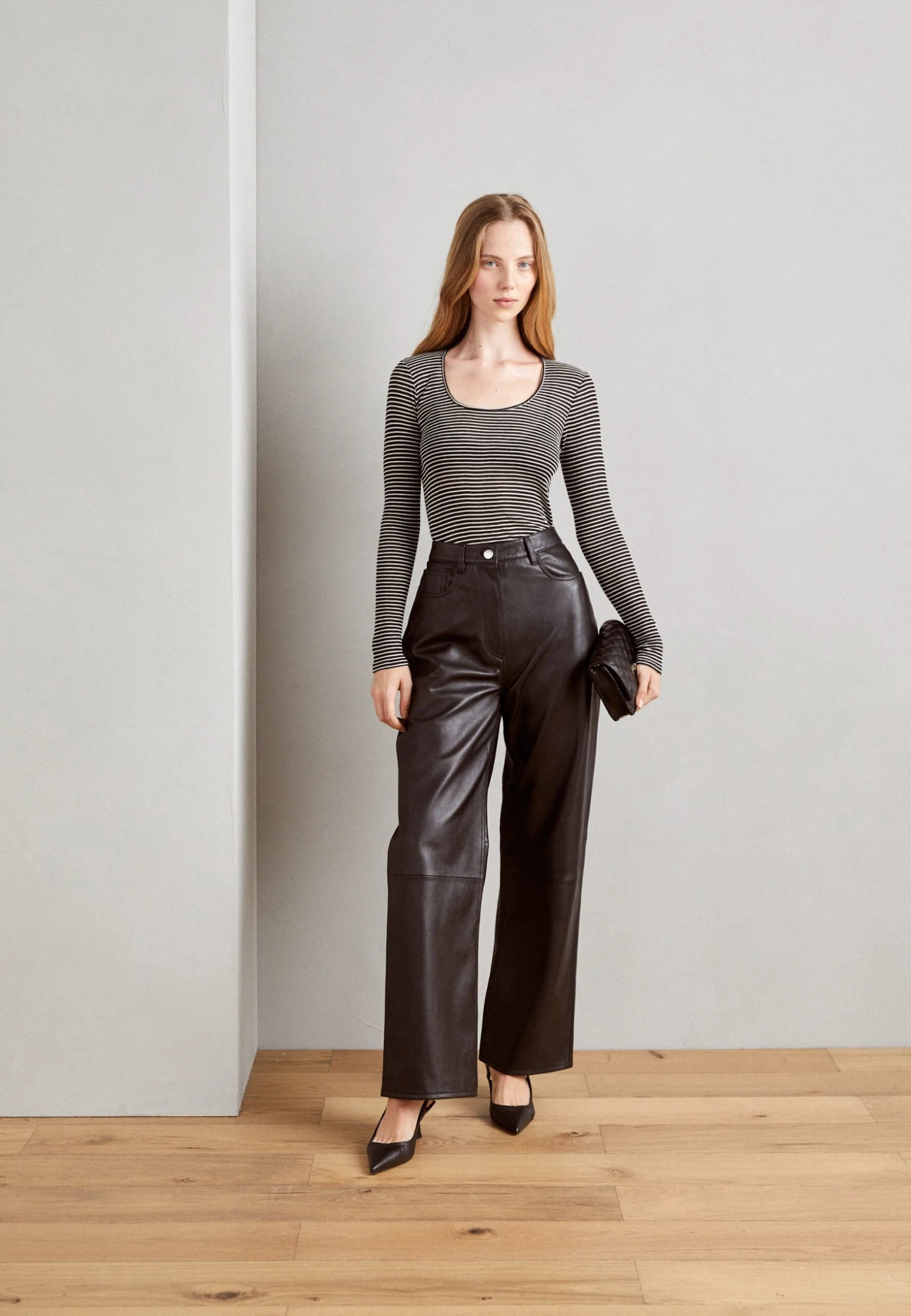 Anna Field Maglietta A Manica LungaBlack/Beige Donna T-shirt E Top AN621D197-Q11 2 Anna Field Maglietta A Manica LungaBlack/Beige Donna T-shirt E Top AN621D197-Q11 - immagine 2